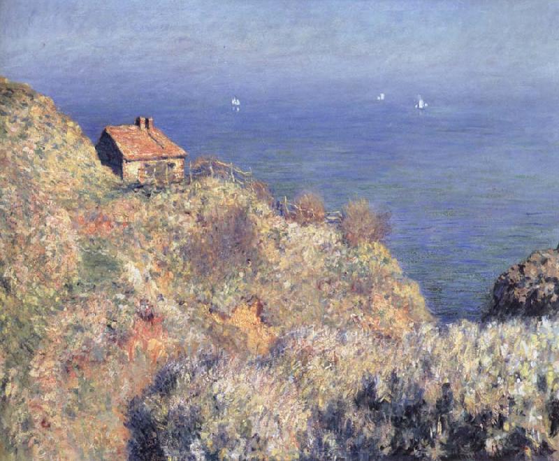 Claude Monet The Fisherman-s Hut at Varengeville Spain oil painting art